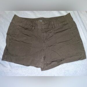 ANA Army Green Shorts Size 10